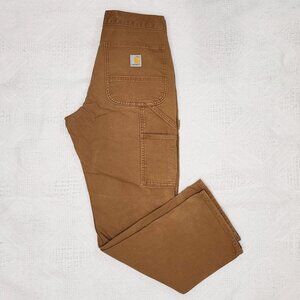 Mens Camel Brown Double Front Carhartt Pants